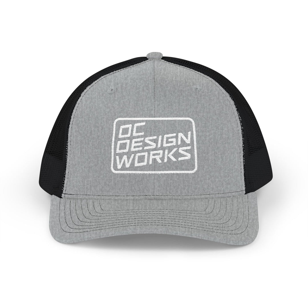 Heritage Trucker Cap – White Line Logo - Hats - One size - OC Designworks