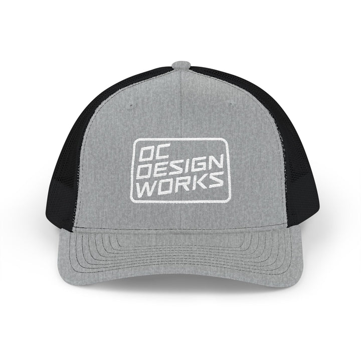 Heritage Trucker Cap – White Line Logo - Hats - One size - OC Designworks