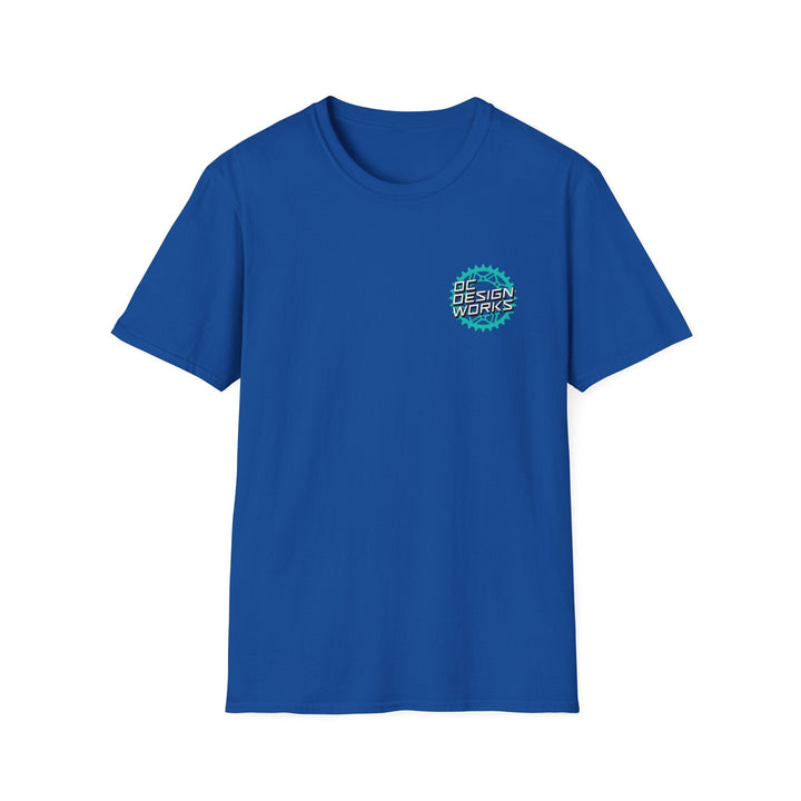 Heritage T‑Shirt — Teal Gear Logo - T-Shirt - Royal - OC Designworks