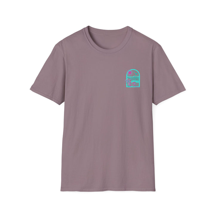 Huntington Beach California Retro Surf T-Shirt - Teal - T-Shirt - Paragon - OC Designworks