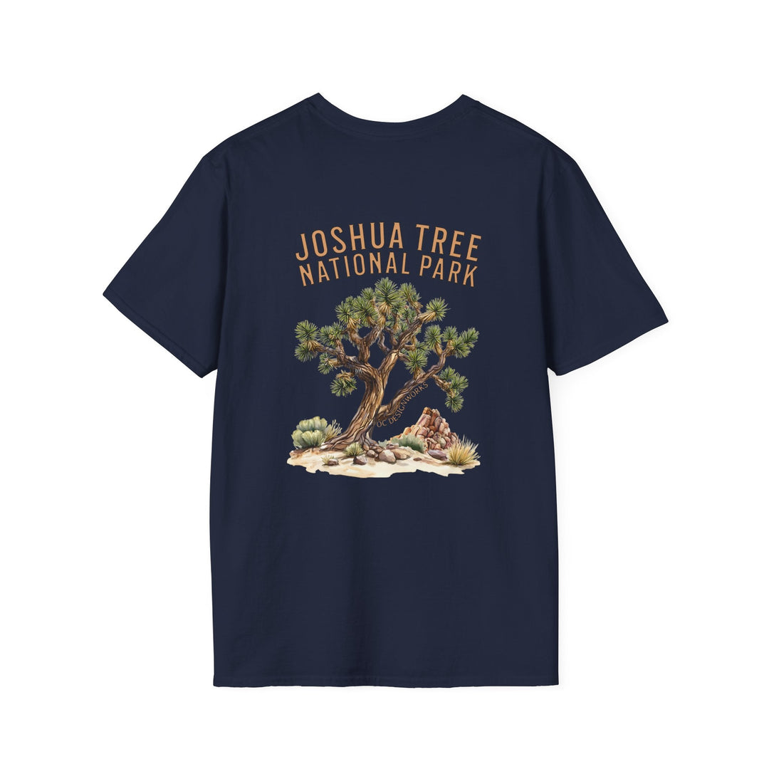Joshua Tree National Park T-Shirt - T-Shirt - Navy - OC Designworks
