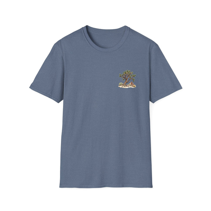 Joshua Tree National Park T-Shirt - T-Shirt - Heather Indigo - OC Designworks