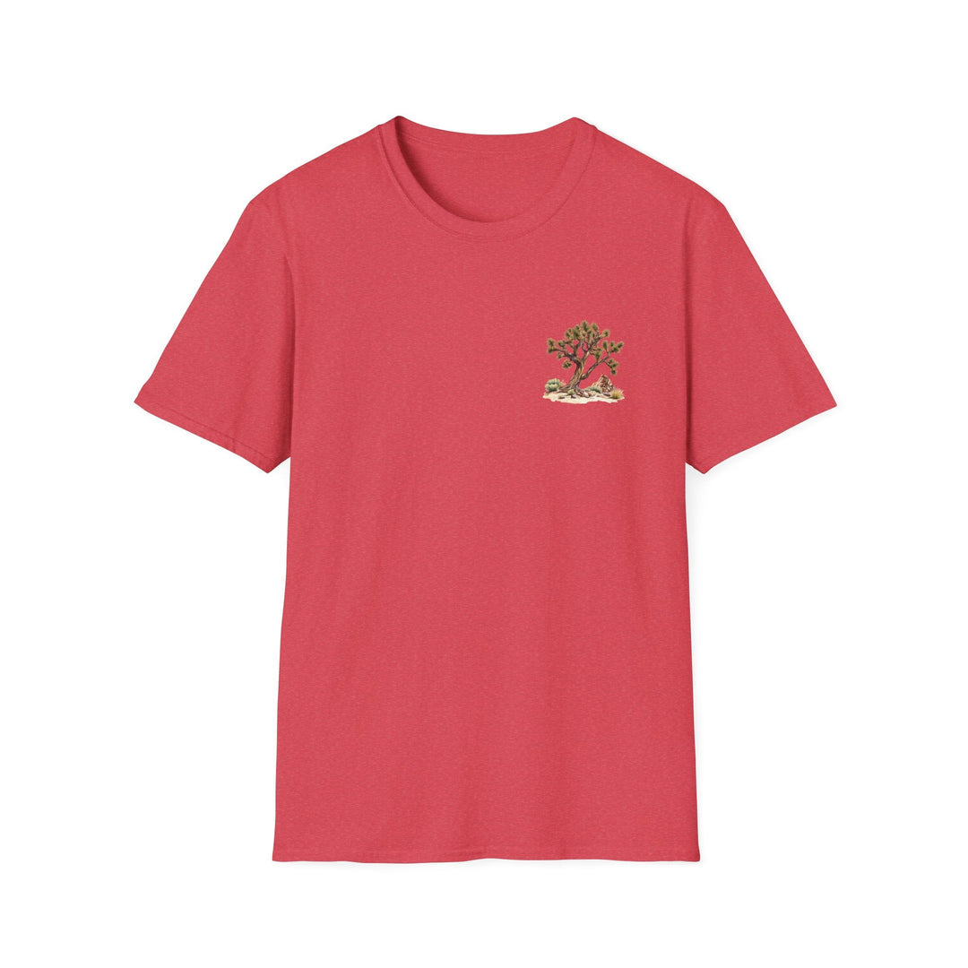 Joshua Tree National Park T-Shirt - T-Shirt - Heather Red - OC Designworks