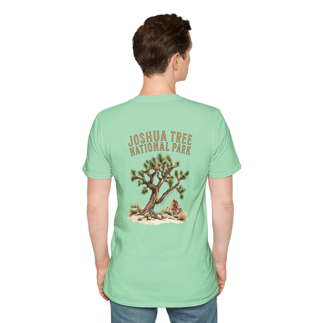 Joshua Tree National Park T-Shirt - T-Shirt - Mint Green - OC Designworks