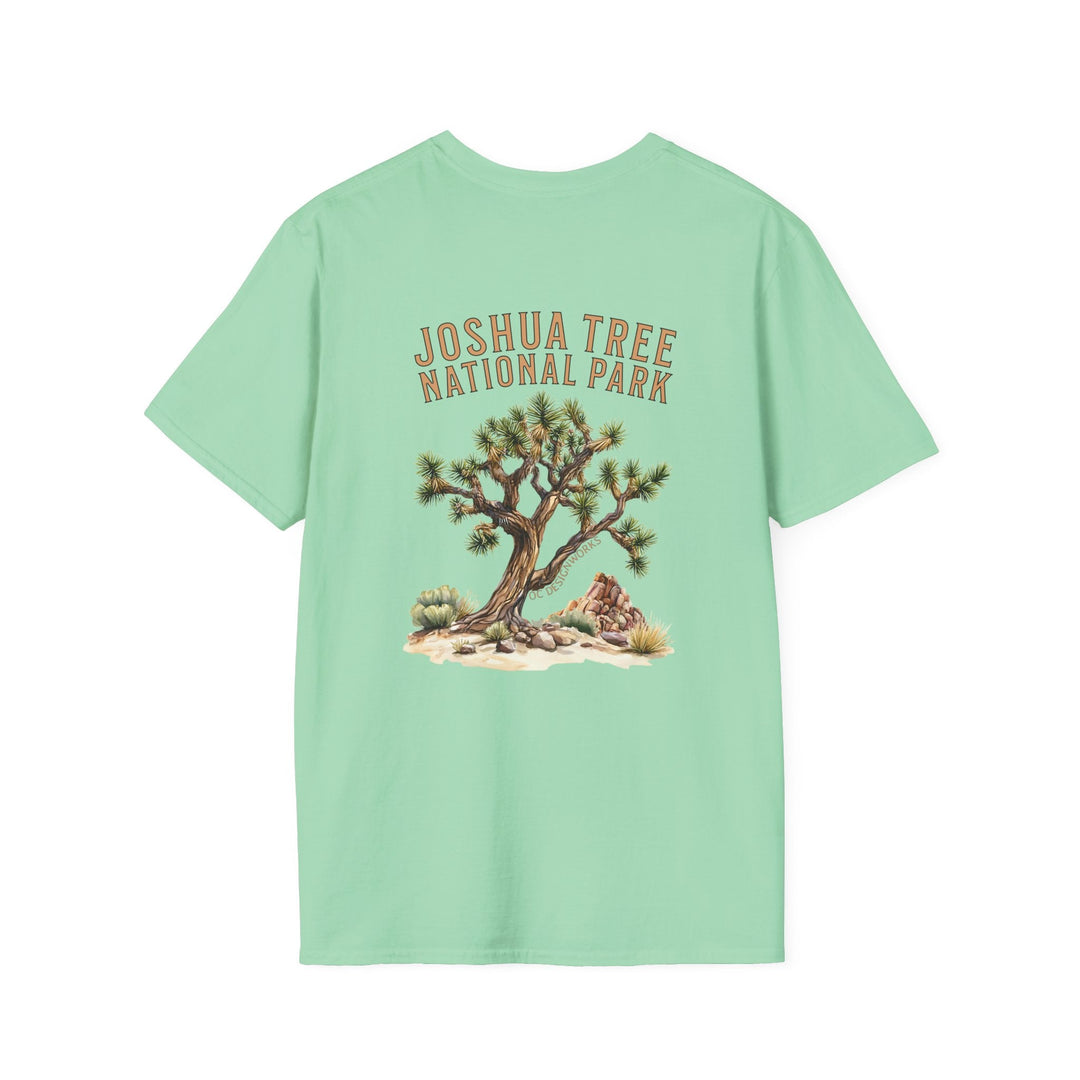 Joshua Tree National Park T-Shirt - T-Shirt - Mint Green - OC Designworks