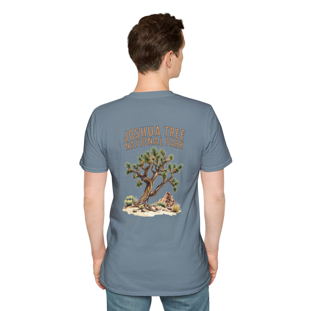 Joshua Tree National Park T-Shirt - T-Shirt - Stone Blue - OC Designworks