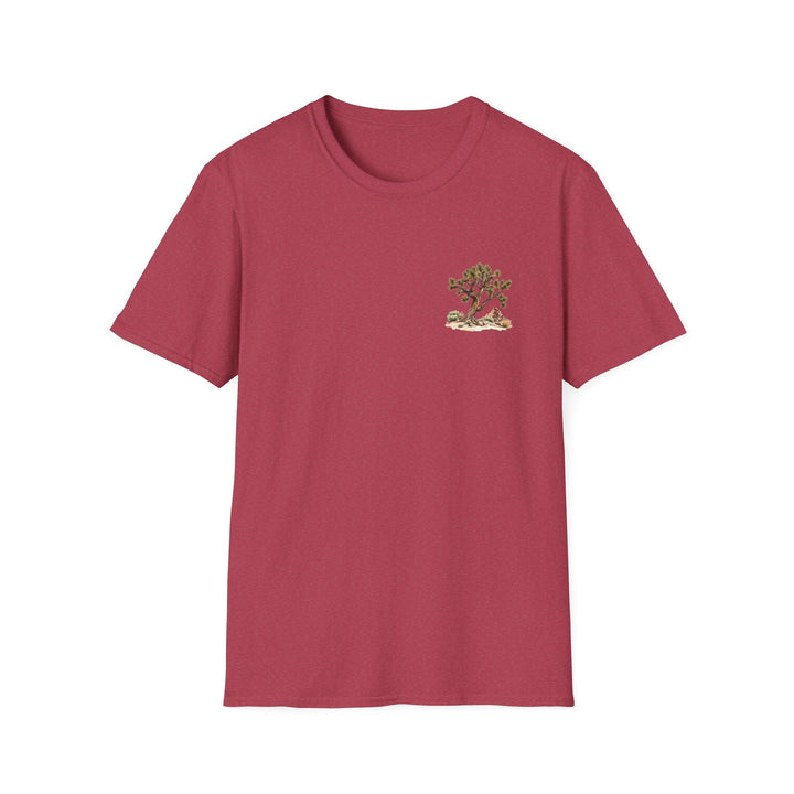 Joshua Tree National Park T-Shirt - T-Shirt - Heather Cardinal - OC Designworks