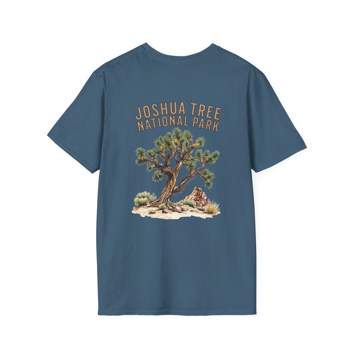 Joshua Tree National Park T-Shirt - T-Shirt - Indigo Blue - OC Designworks