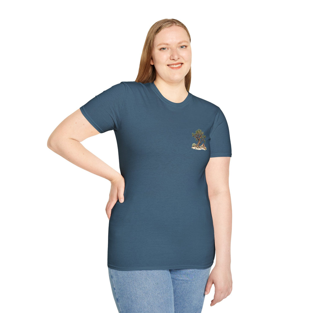 Joshua Tree National Park T-Shirt - T-Shirt - Indigo Blue - OC Designworks