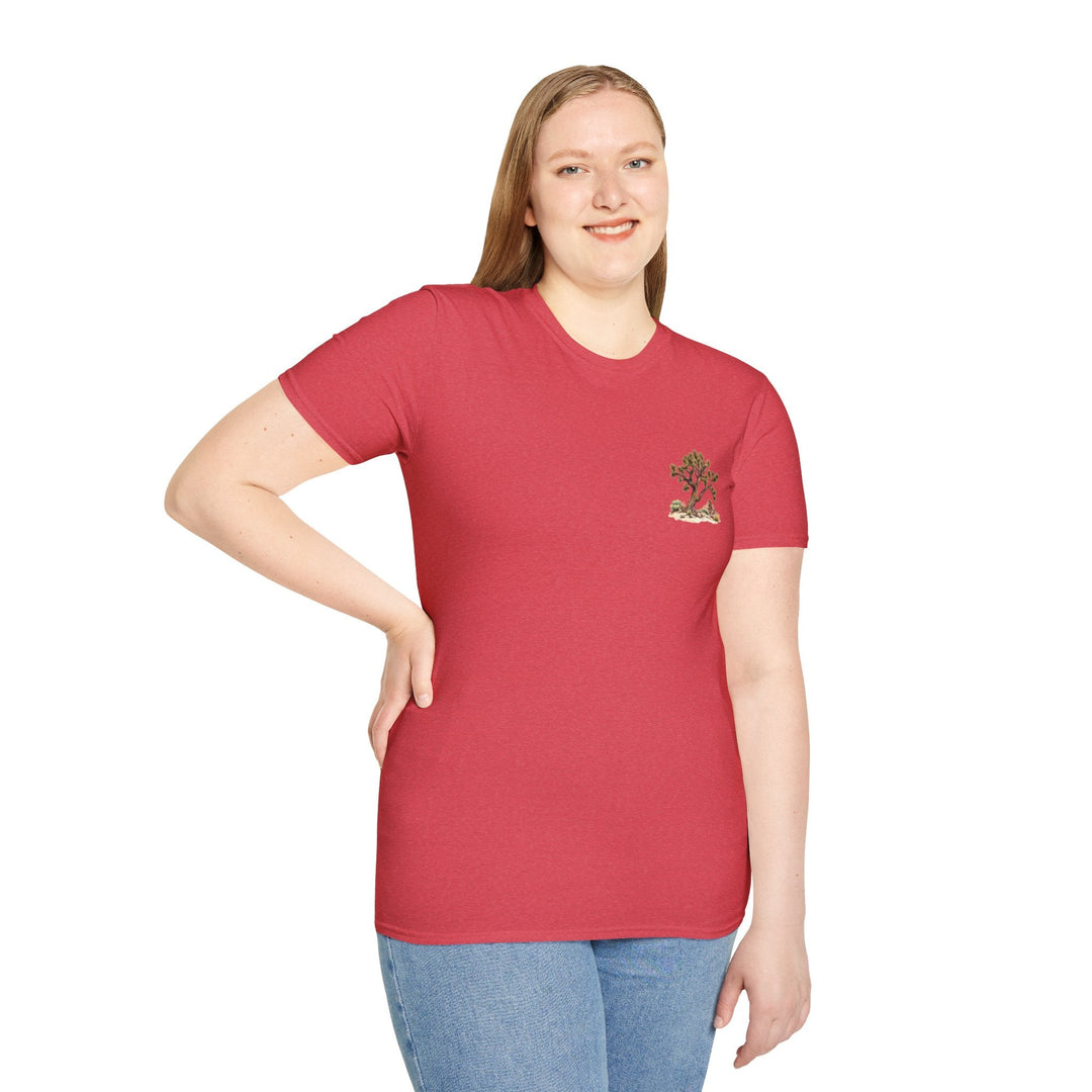 Joshua Tree National Park T-Shirt - T-Shirt - Heather Red - OC Designworks