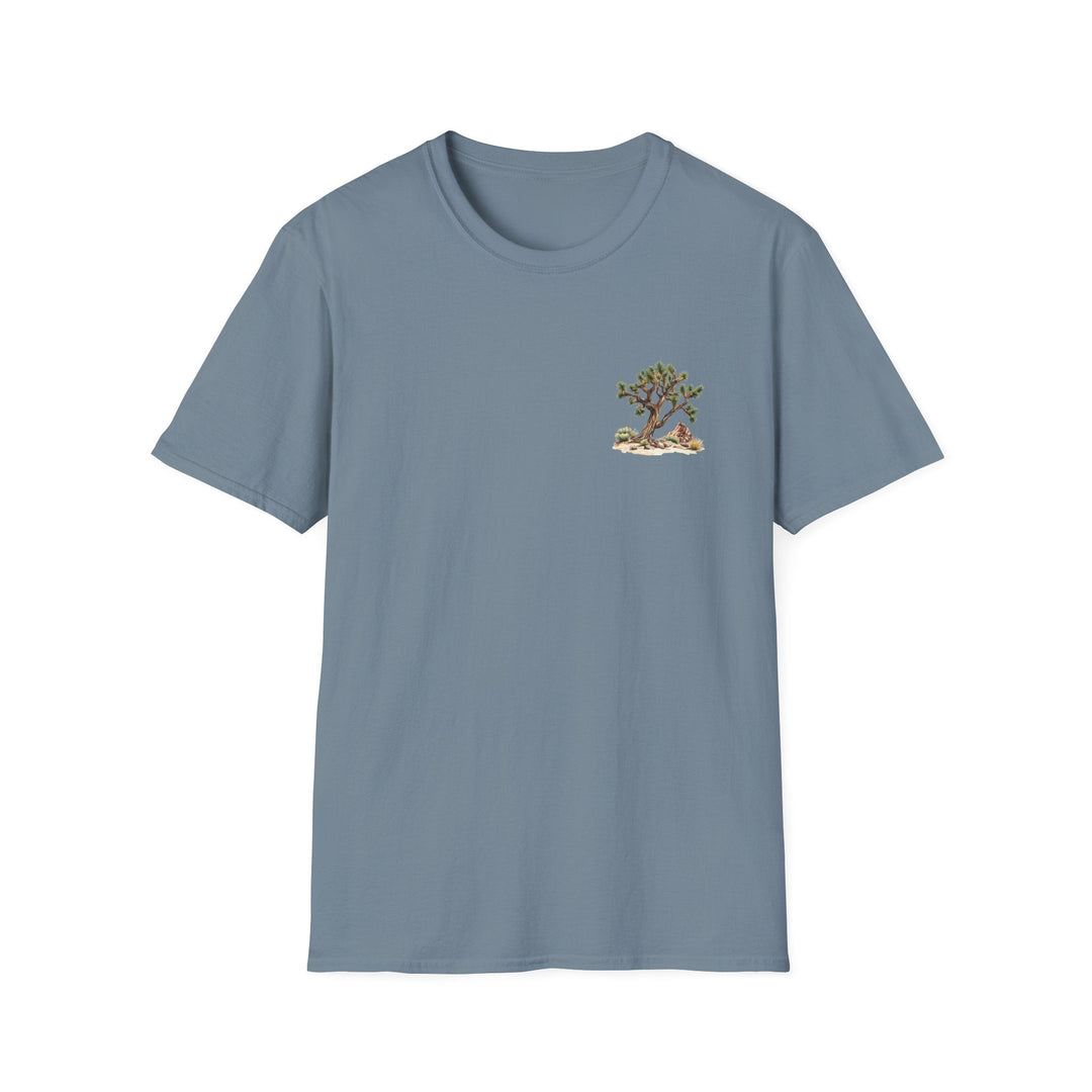 Joshua Tree National Park T-Shirt - T-Shirt - Stone Blue - OC Designworks