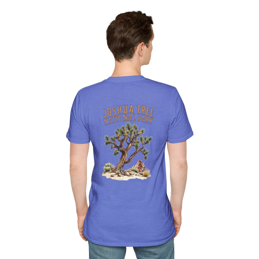Joshua Tree National Park T-Shirt - T-Shirt - Heather Royal - OC Designworks