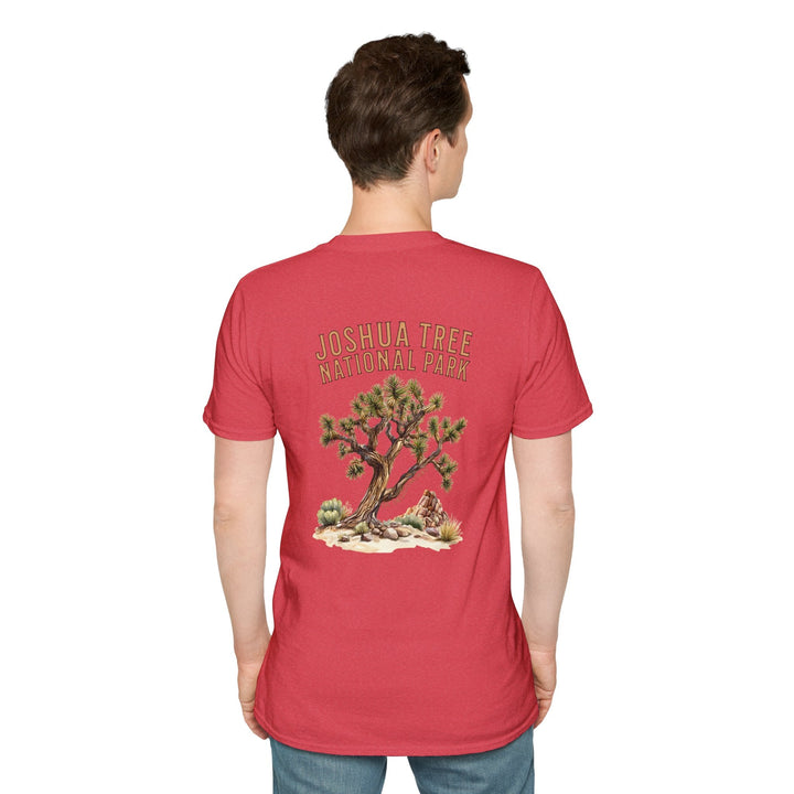 Joshua Tree National Park T-Shirt - T-Shirt - Heather Red - OC Designworks