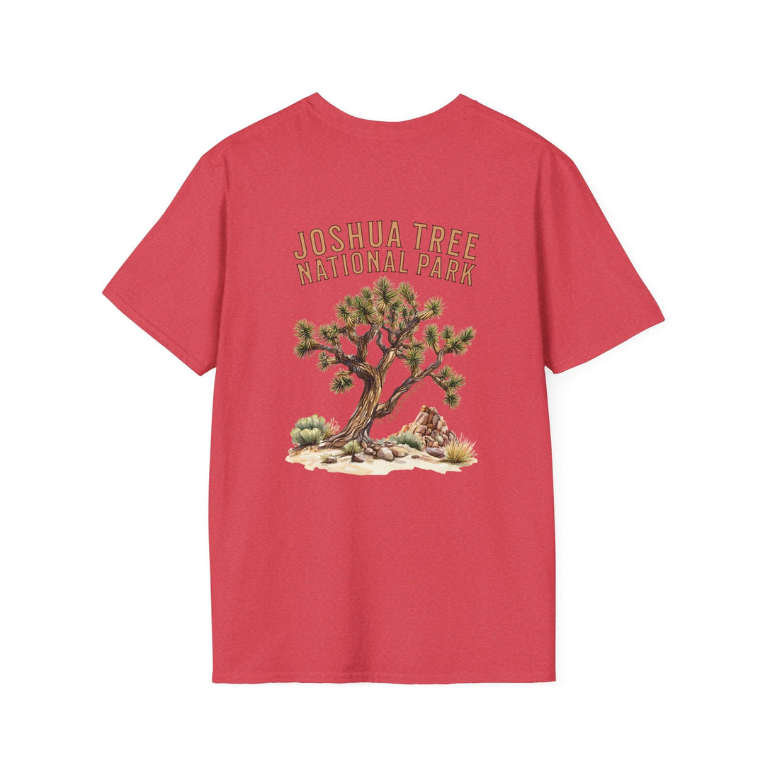 Joshua Tree National Park T-Shirt - T-Shirt - Heather Red - OC Designworks