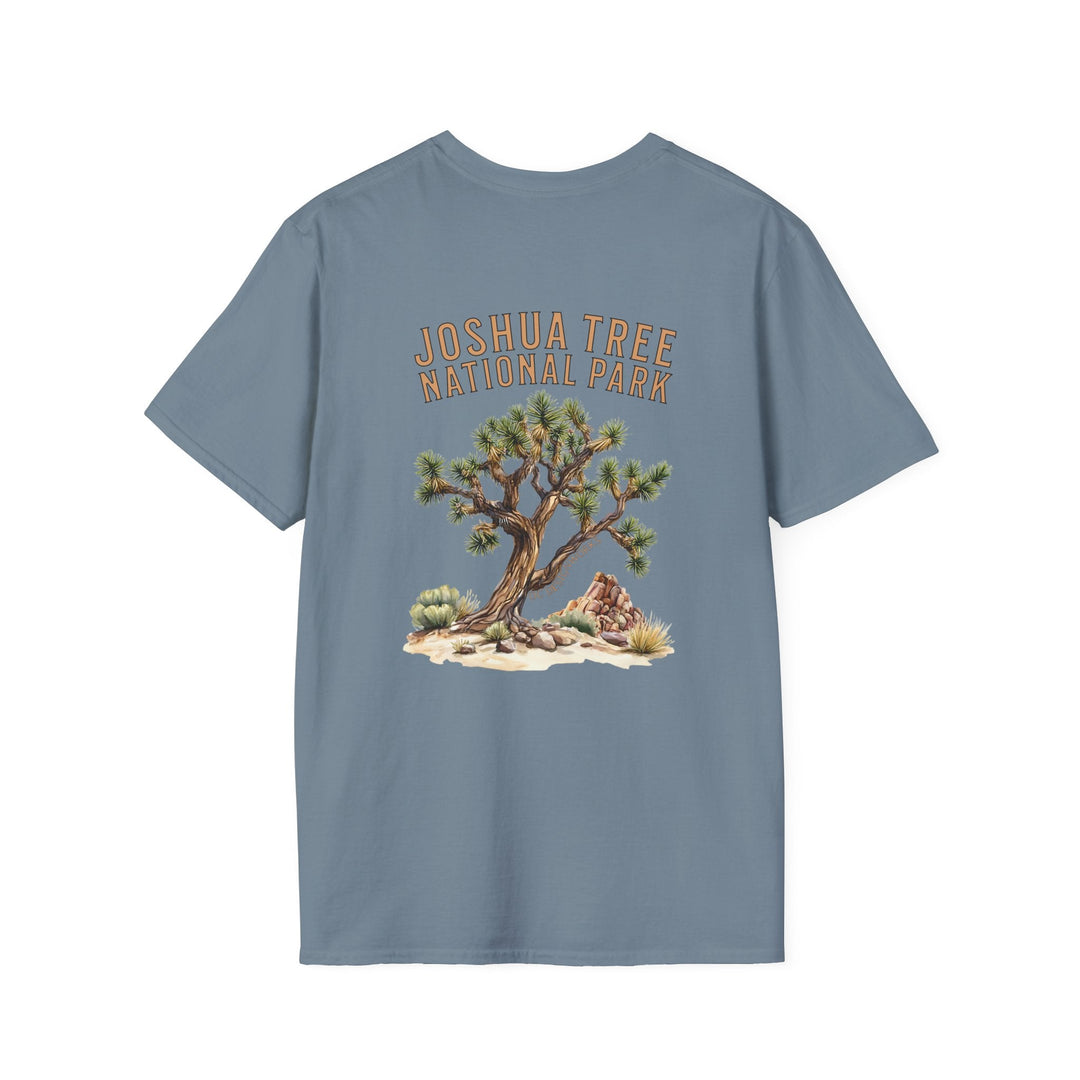 Joshua Tree National Park T-Shirt - T-Shirt - Stone Blue - OC Designworks