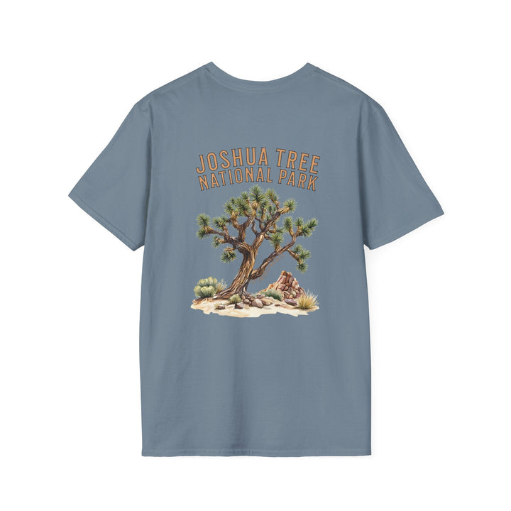 Joshua Tree National Park T-Shirt - T-Shirt - Stone Blue - OC Designworks