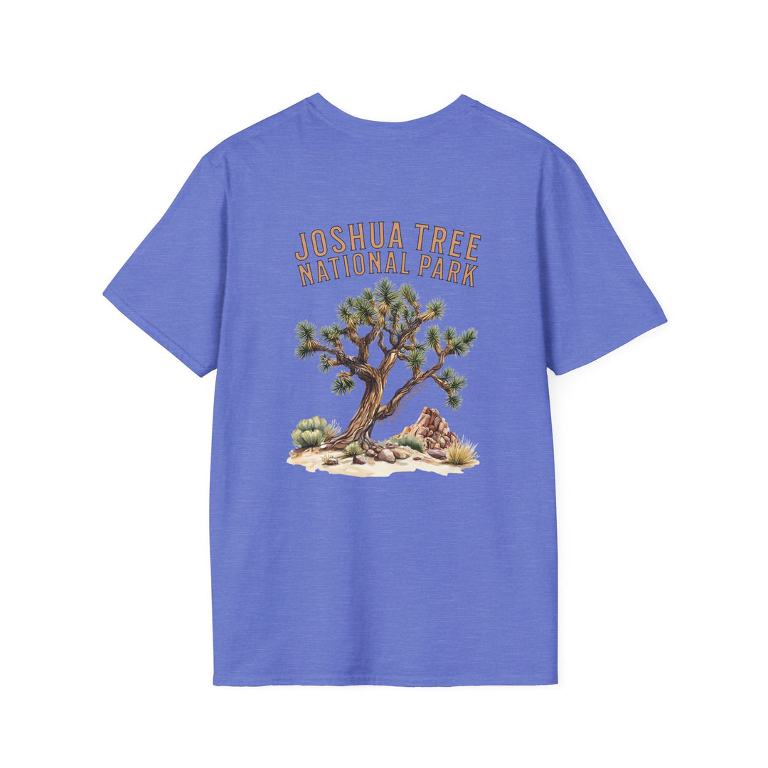 Joshua Tree National Park T-Shirt - T-Shirt - Heather Royal - OC Designworks