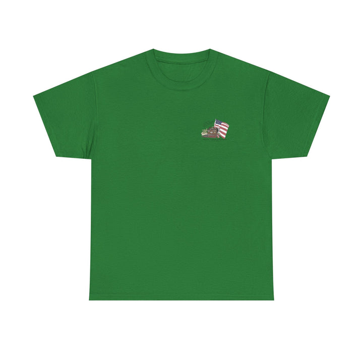 Mojave Mailbox T‑Shirt — Greetings from the Middle of Nowhere! - T-Shirt - Turf Green - OC Designworks