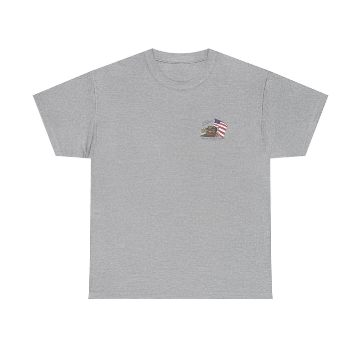 Mojave Mailbox T‑Shirt — Greetings from the Middle of Nowhere! - T-Shirt - Sport Grey - OC Designworks