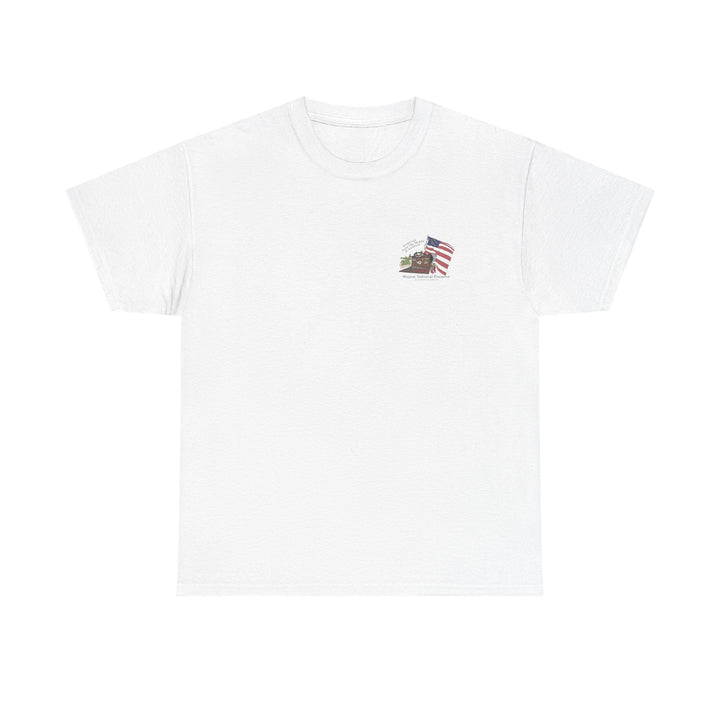 Mojave Mailbox T‑Shirt — Greetings from the Middle of Nowhere! - T-Shirt - White - OC Designworks