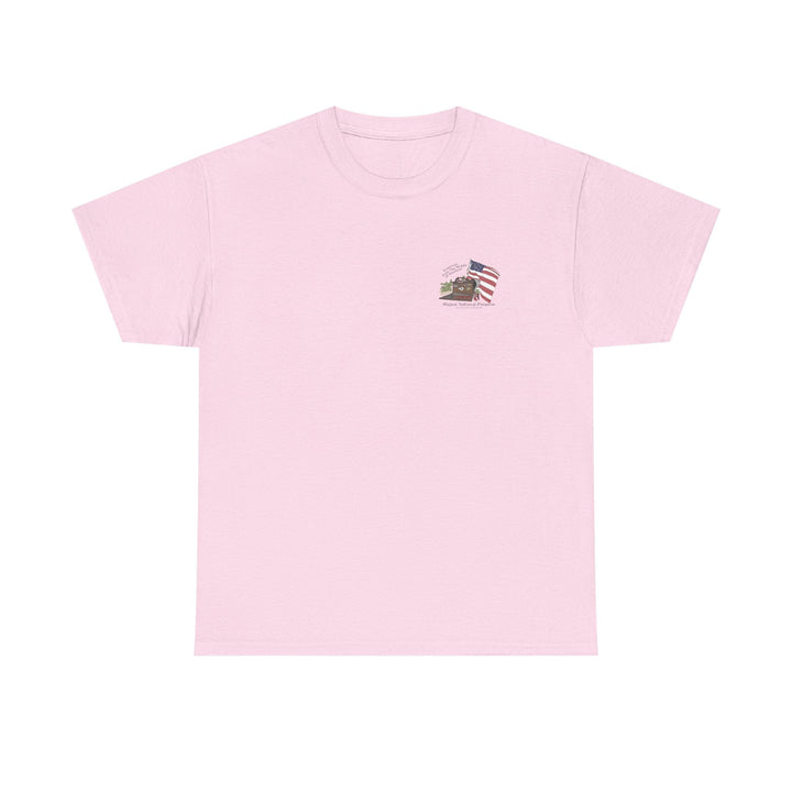 Mojave Mailbox T‑Shirt — Greetings from the Middle of Nowhere! - T-Shirt - Light Pink - OC Designworks