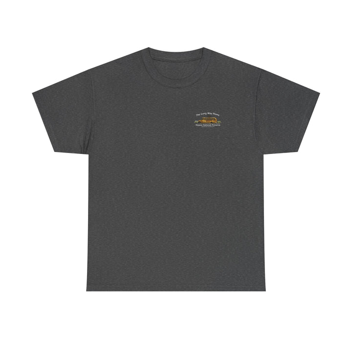 Mojave Road School Bus T-Shirt — "The Long Way Home" - OC Designworks