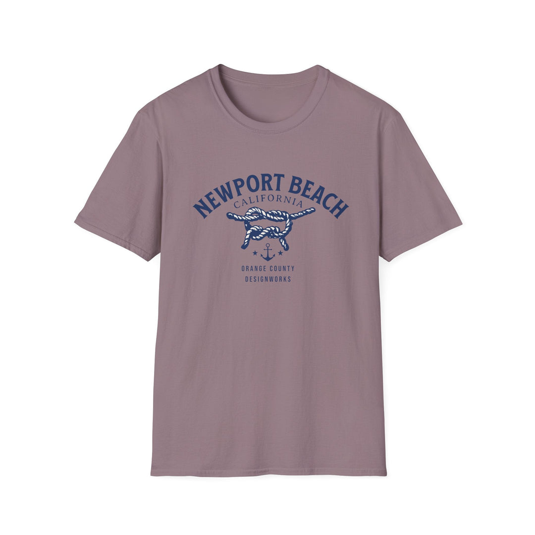 Newport Beach California Sailing Knot T-Shirt - T-Shirt - Paragon - OC Designworks