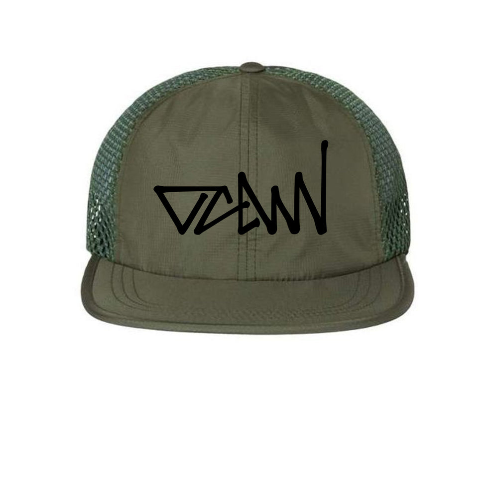 OCDW Black Mesh Hat - Hats - Olive - OC Designworks