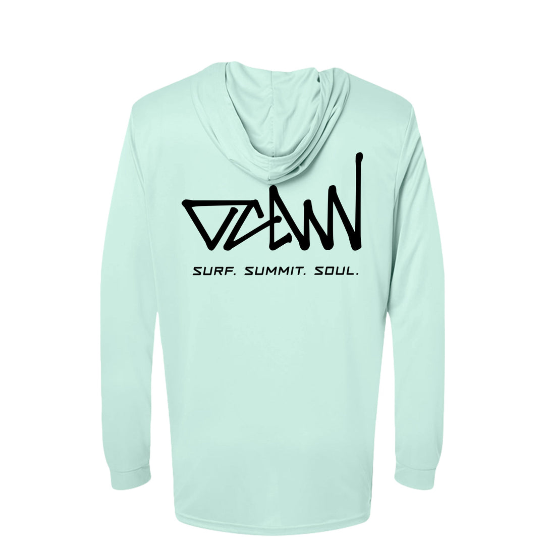OCDW Black Shuji LS Hooded Jersey - Jersey - Mint Green - OC Designworks