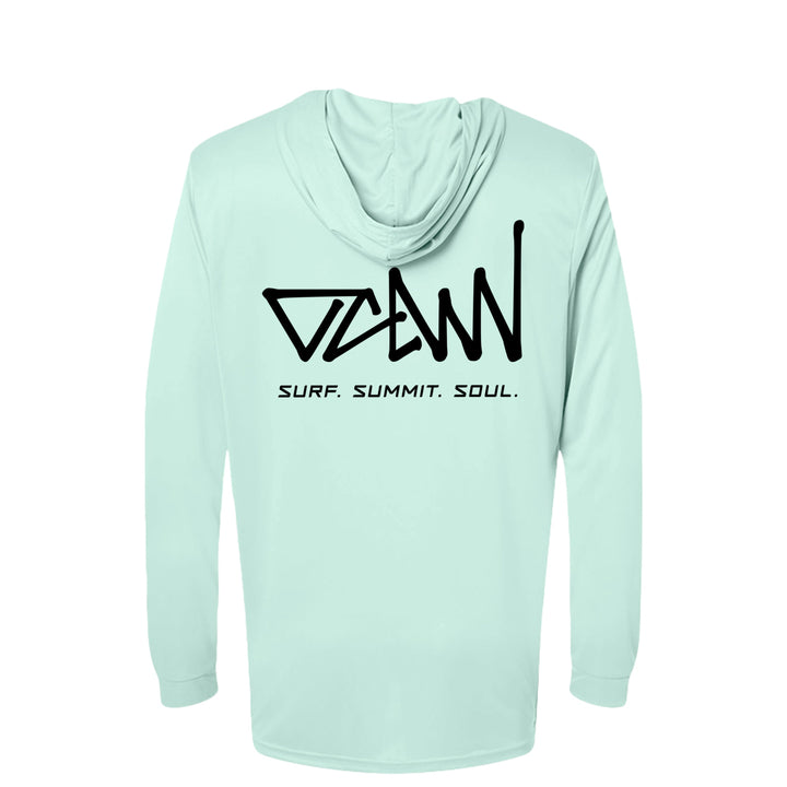 OCDW Black Shuji LS Hooded Jersey - Jersey - Mint Green - OC Designworks