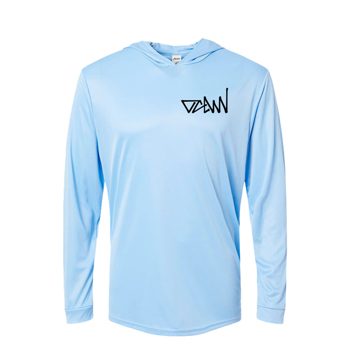 OCDW Black Shuji LS Hooded Jersey - Jersey - Blue Mist - OC Designworks