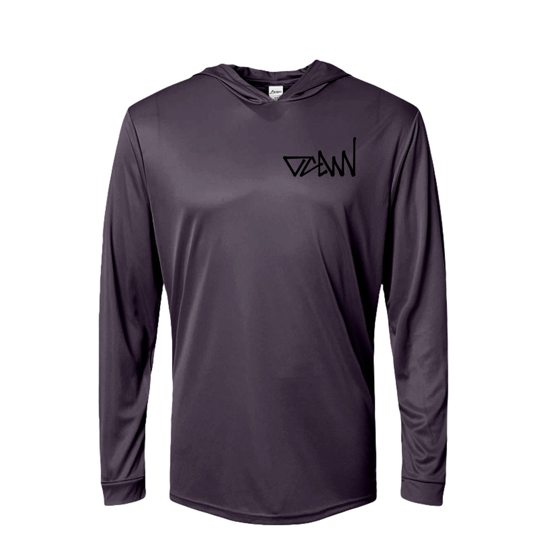 OCDW Black Shuji LS Hooded Jersey - Jersey - Graphite - OC Designworks