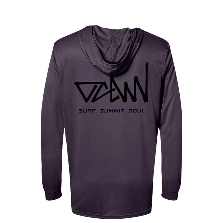 OCDW Black Shuji LS Hooded Jersey - Jersey - Graphite - OC Designworks