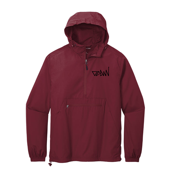 OCDW Black Shuji Packable Anorak - Jacket - Maroon - OC Designworks