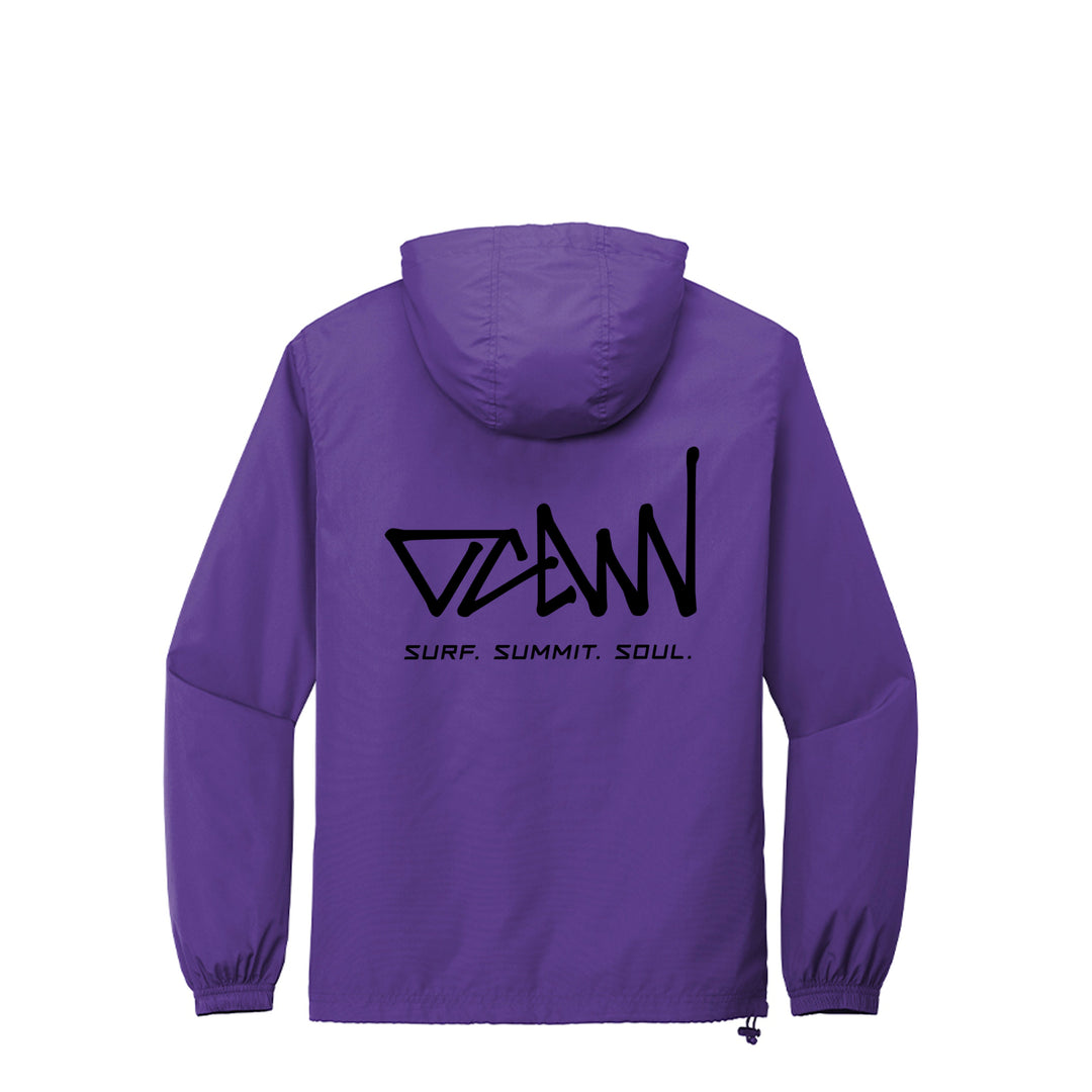 OCDW Black Shuji Packable Anorak - Jacket - Purple - OC Designworks