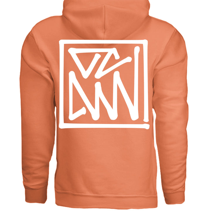 OCDW Framed Shuji Hoodie - Hoodie - Peach - OC Designworks