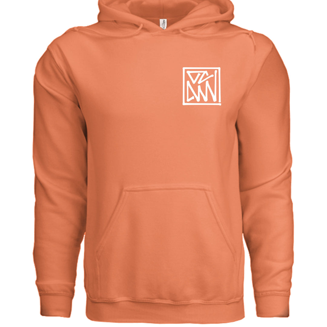 OCDW Framed Shuji Hoodie - Hoodie - Peach - OC Designworks