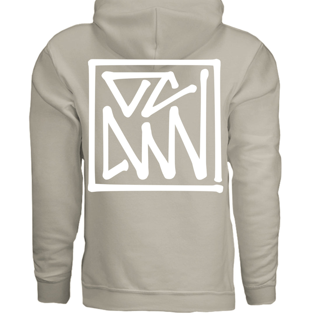 OCDW Framed Shuji Hoodie - Hoodie - Cement - OC Designworks
