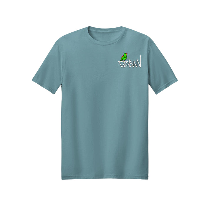 OCDW Parrot T-Shirt - T-Shirt - Heather Arctic - OC Designworks