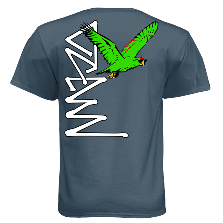 OCDW Parrot T-Shirt - T-Shirt - Indigo - OC Designworks