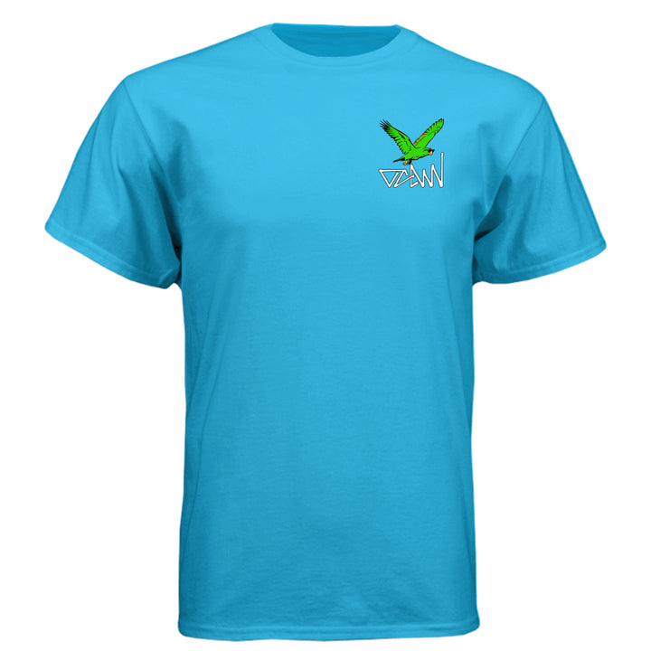 OCDW Parrot T-Shirt - T-Shirt - Turquoise - OC Designworks