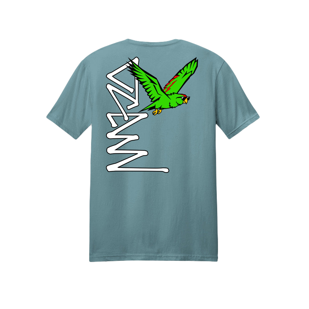 OCDW Parrot T-Shirt - T-Shirt - Heather Arctic - OC Designworks