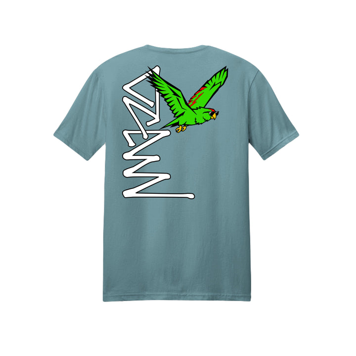 OCDW Parrot T-Shirt - T-Shirt - Heather Arctic - OC Designworks