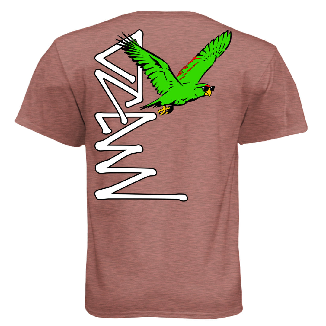 OCDW Parrot T-Shirt - T-Shirt - Heather Mauve - OC Designworks