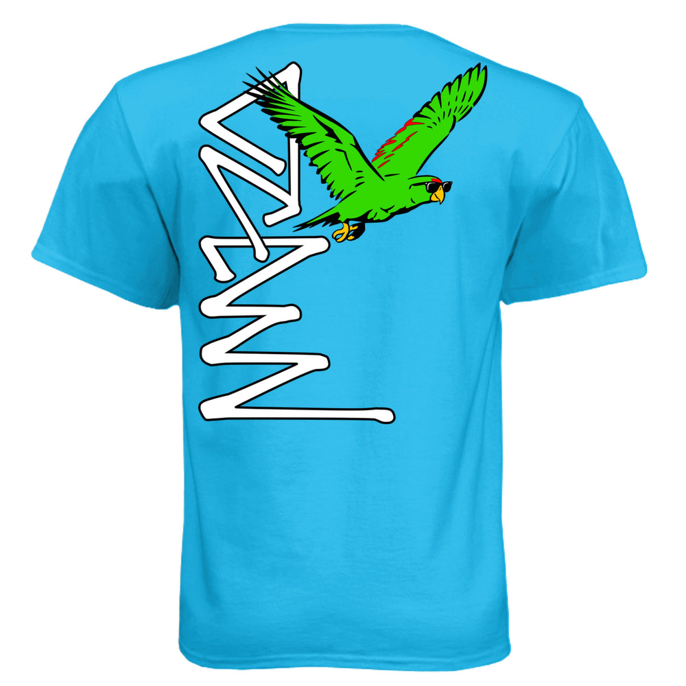 OCDW Parrot T-Shirt - T-Shirt - Turquoise - OC Designworks