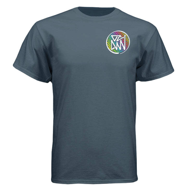 OCDW Rainbow Parrot T-Shirt - T-Shirt - Indigo - OC Designworks