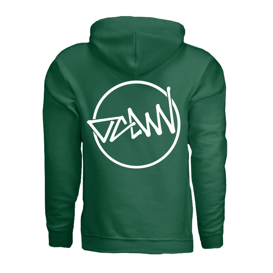 OCDW Shuji Circle Hoodie - Hoodie - Dark Green - OC Designworks