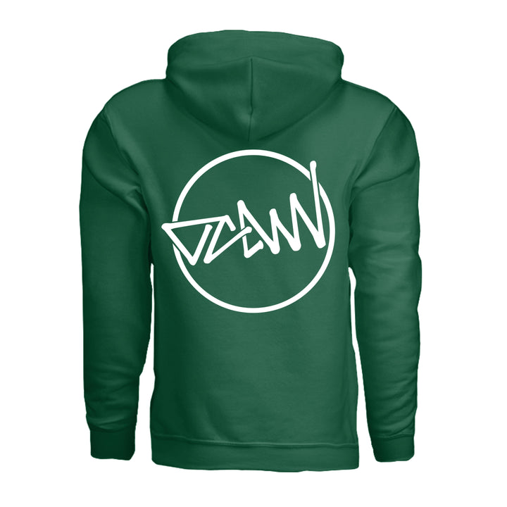 OCDW Shuji Circle Hoodie - Hoodie - Dark Green - OC Designworks