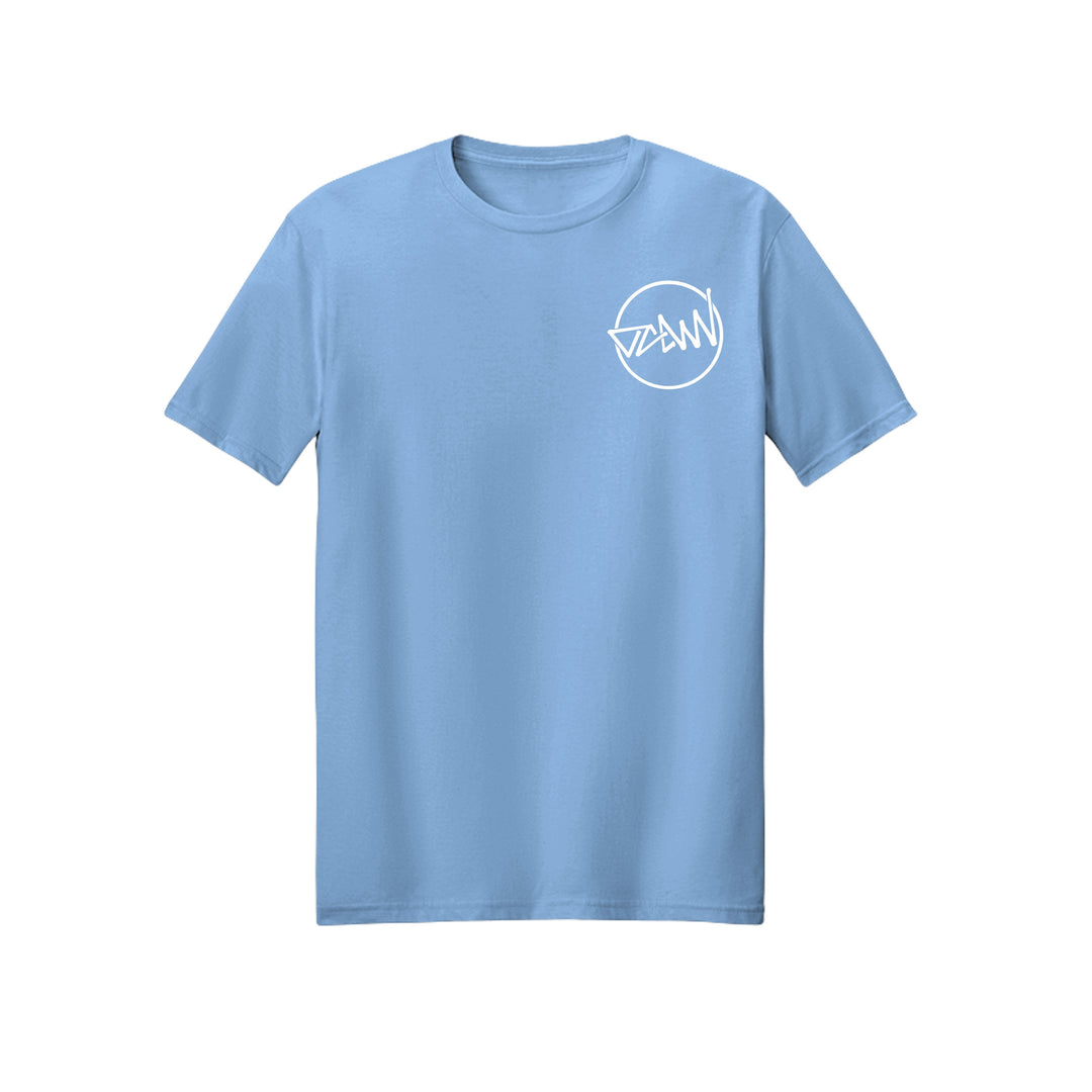 OCDW Shuji Circle T-Shirt (Lightweight) - T-Shirt - Heather Light Blue - OC Designworks