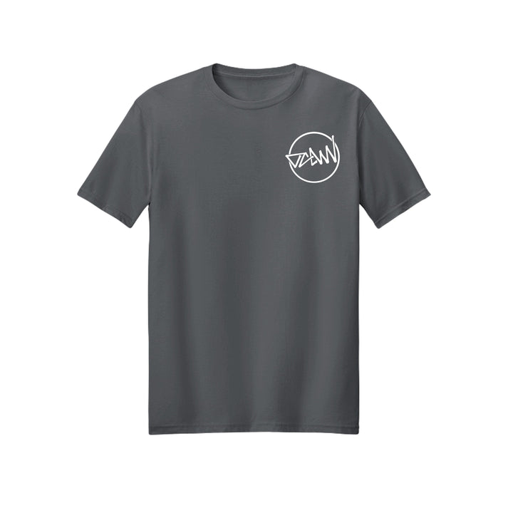 OCDW Shuji Circle T-Shirt (Lightweight) - T-Shirt - Heather Asphalt - OC Designworks